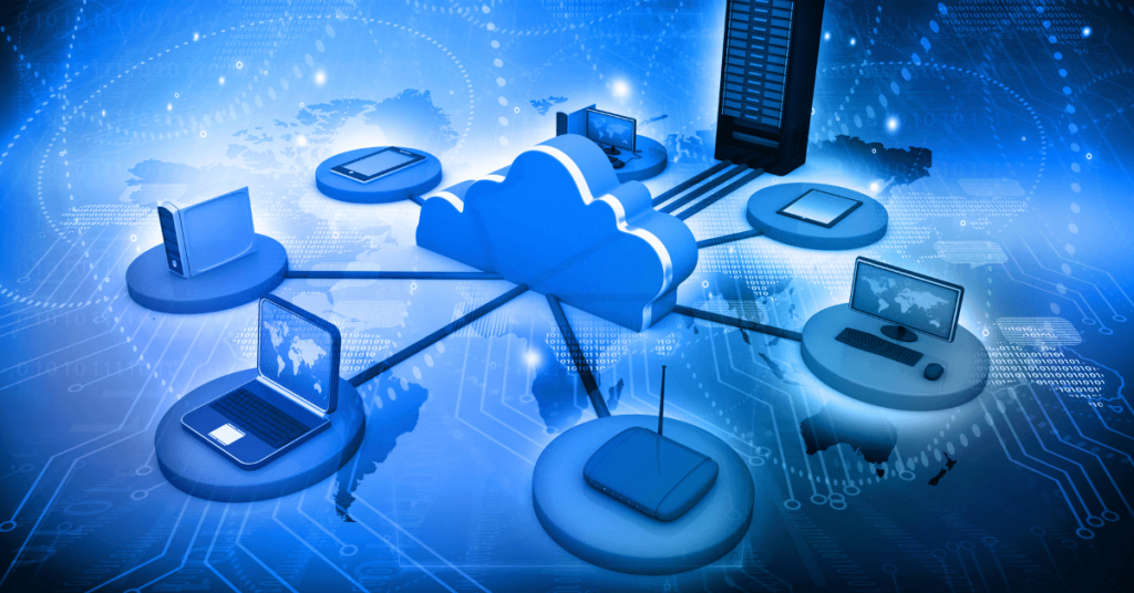 A picture showing the managed cloud solutions