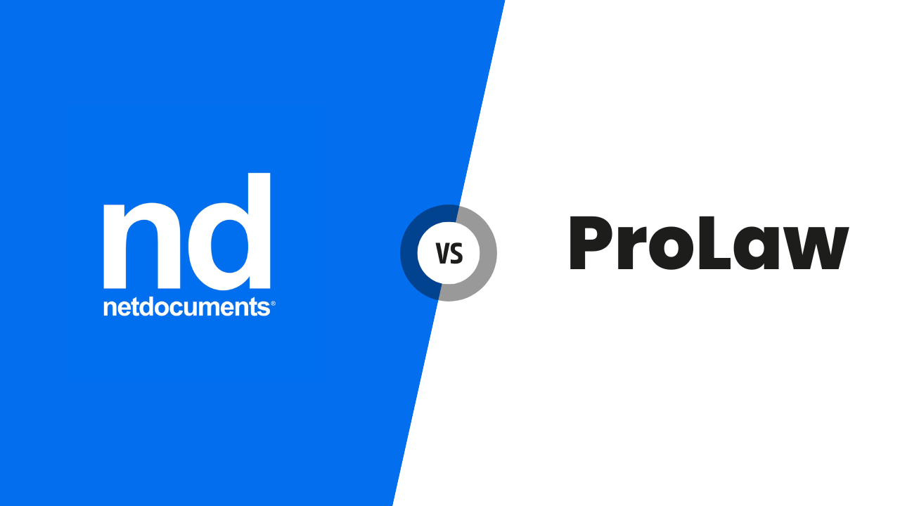 NetDocuments vs ProLaw