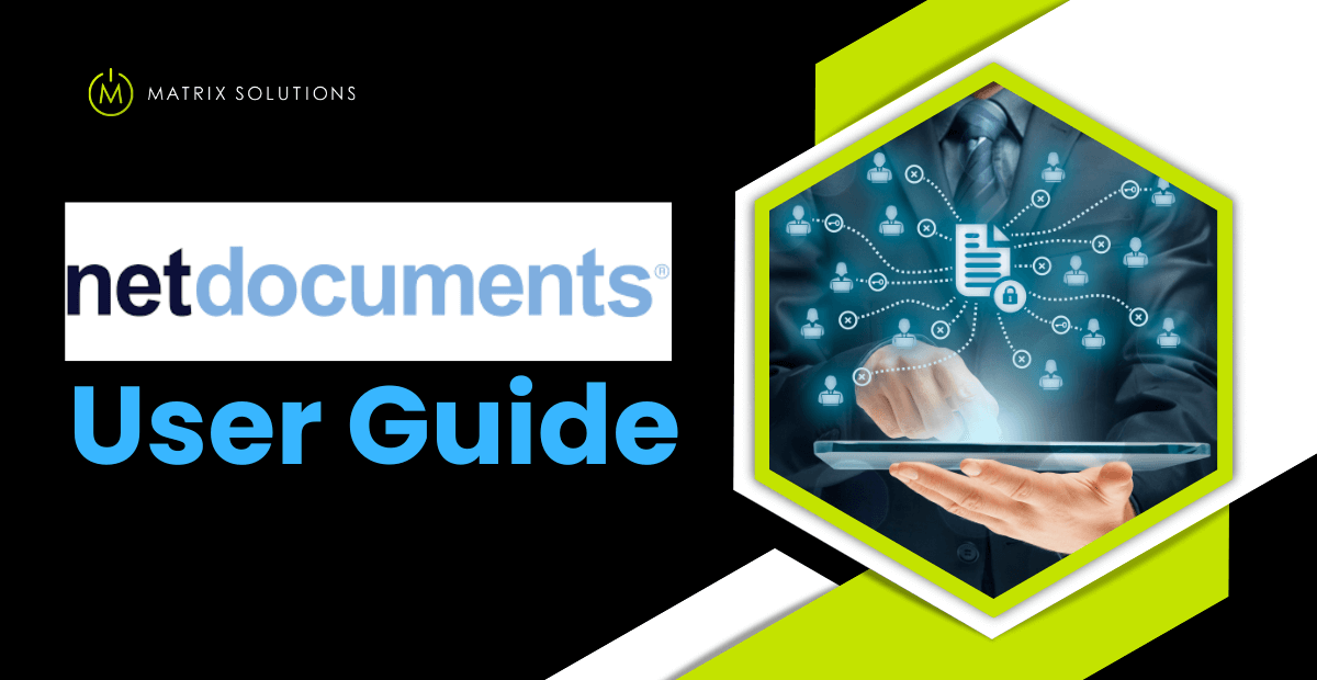 Featured Image for NetDocuments User Guide