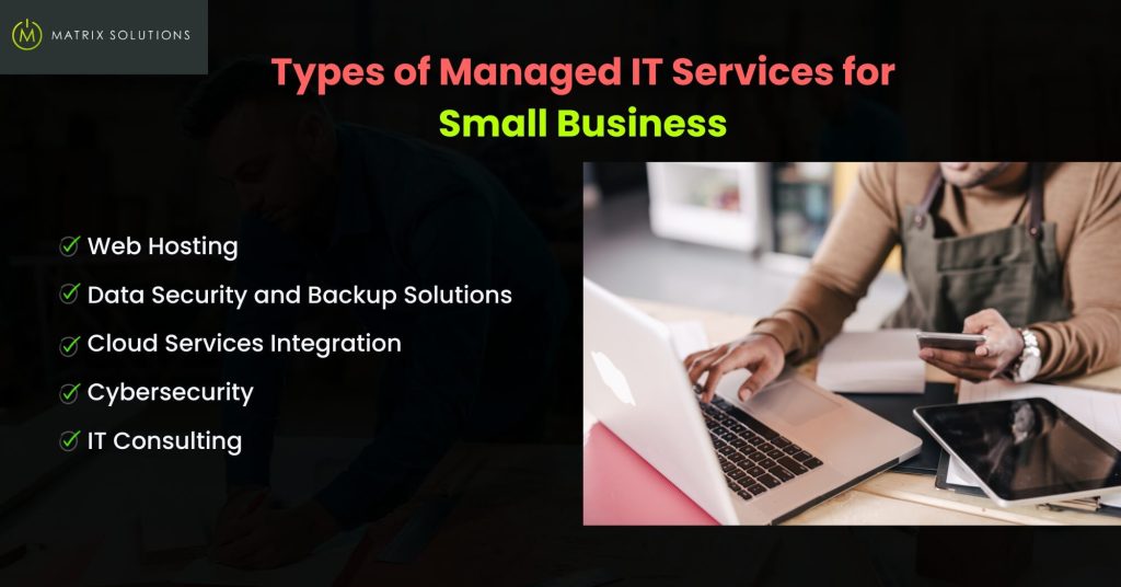 Matrix Solutions Australia Types of Managed IT Services for Small Business