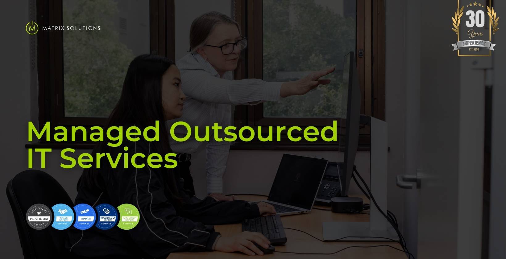 Managed IT Outsourced Services Sydney | Matrix Solutions