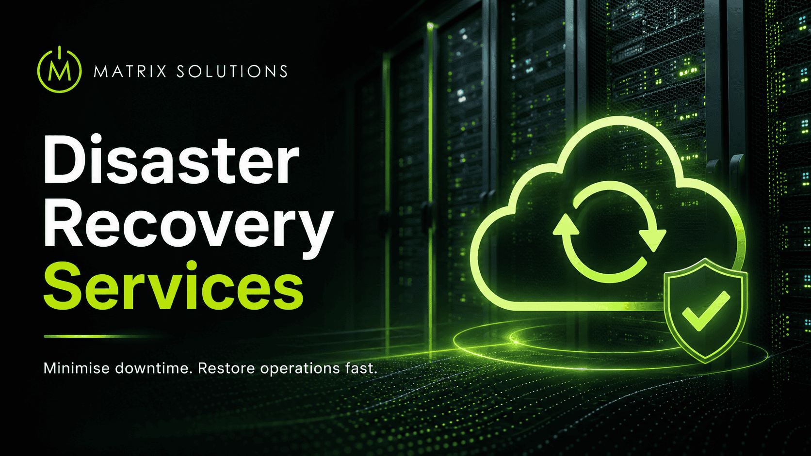 Disaster recovery services